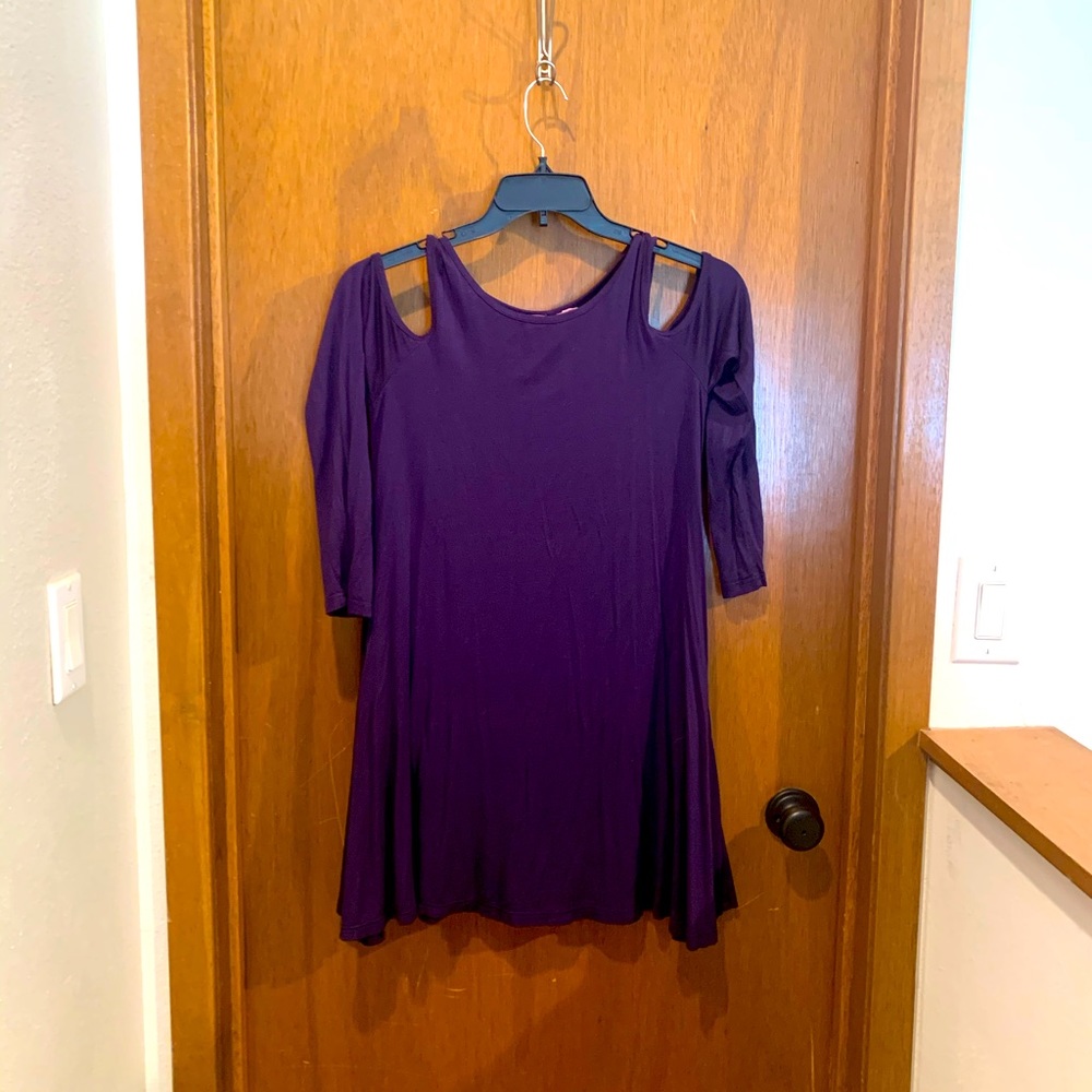 Women’s blue dress